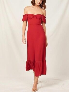 reformation oaklie silk dress Reformation Solay Silk Dress